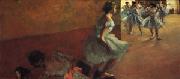 Edgar Degas Dancers Climbing a Stair oil painting reproduction